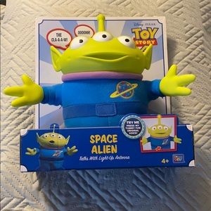 NWT Toy Story 4 Talking Space Alien Plush/Vinyl